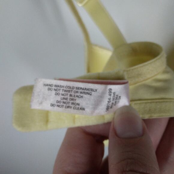 Victoria's Secret Angels Unlined Demi Bra Yellow size 34B - Picture 9 of 9